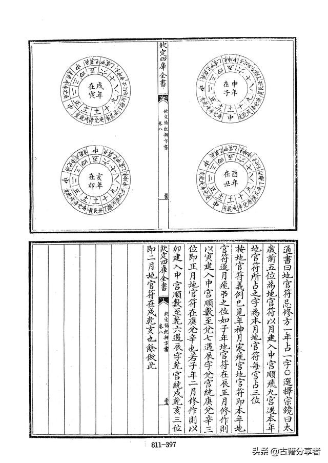 择吉日子秘典协纪辨方书第八卷