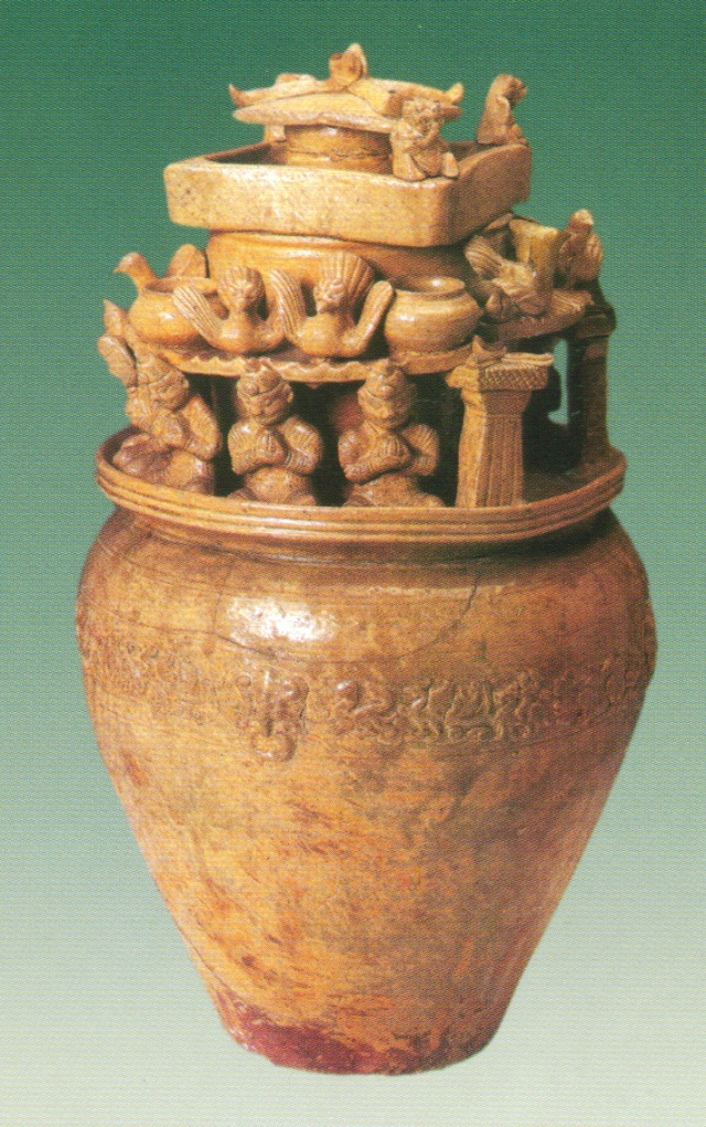 五联罐与堆塑罐等明器源流及演化过程