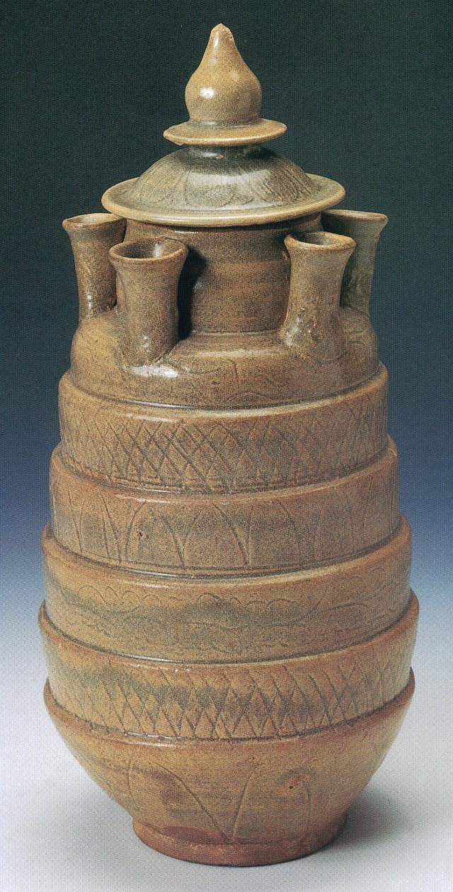 五联罐与堆塑罐等明器源流及演化过程