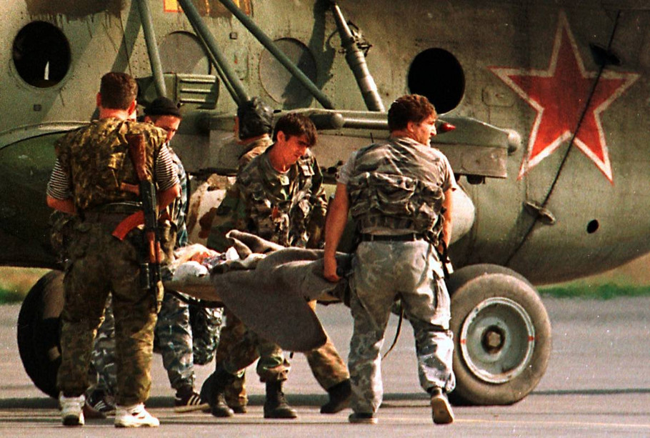 第一次车臣战争战地照片上