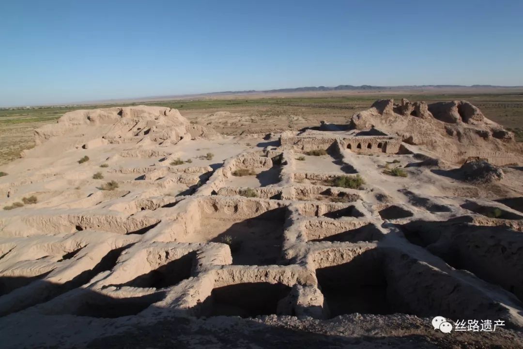 花剌子模沙漠中的古遗址