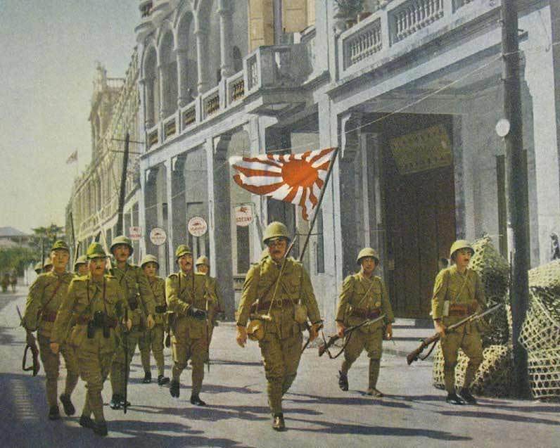 入侵广州攻占广州民国市政府的日军『 43 』长城脚下的日军部队『 42