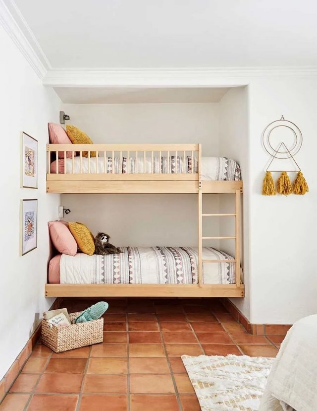 卧室放上下铺好吗上下铺房间装修效果图