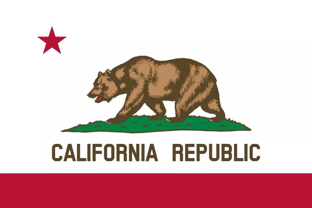 加州州旗 california republic从生活习惯上看,美国本身是一个移民