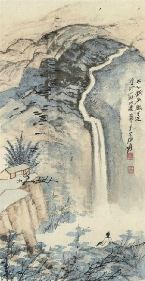 张大千山水画赏析之九