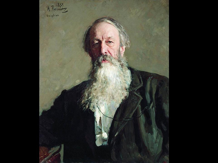 俄罗斯列宾油画集上