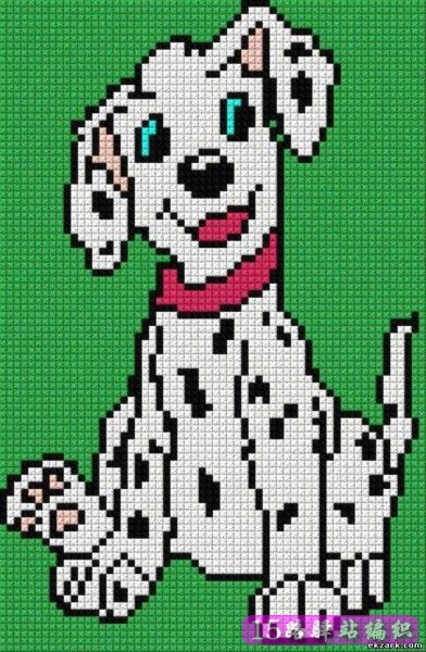 儿童小狗狗毛衣编织图案大全各种各样的棒针编织图解