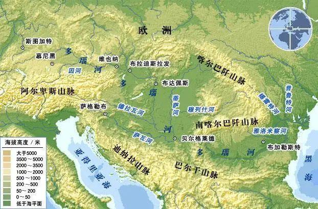 你知道多少条跨越多国的国际河流