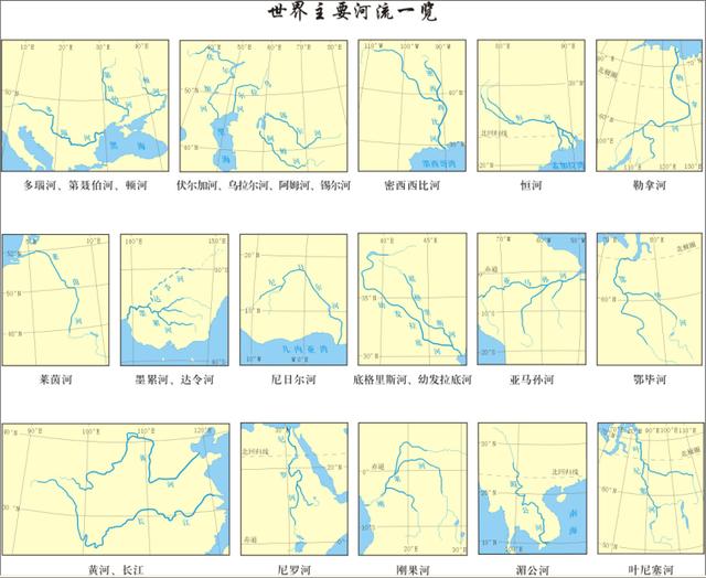 你知道多少条跨越多国的国际河流