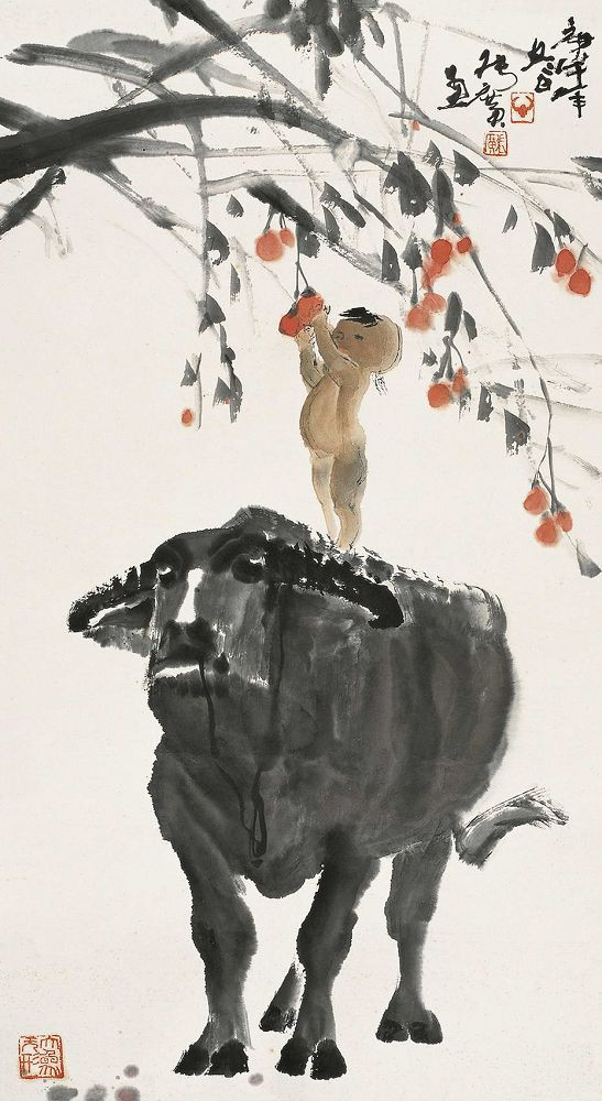 张广牧牛作品欣赏