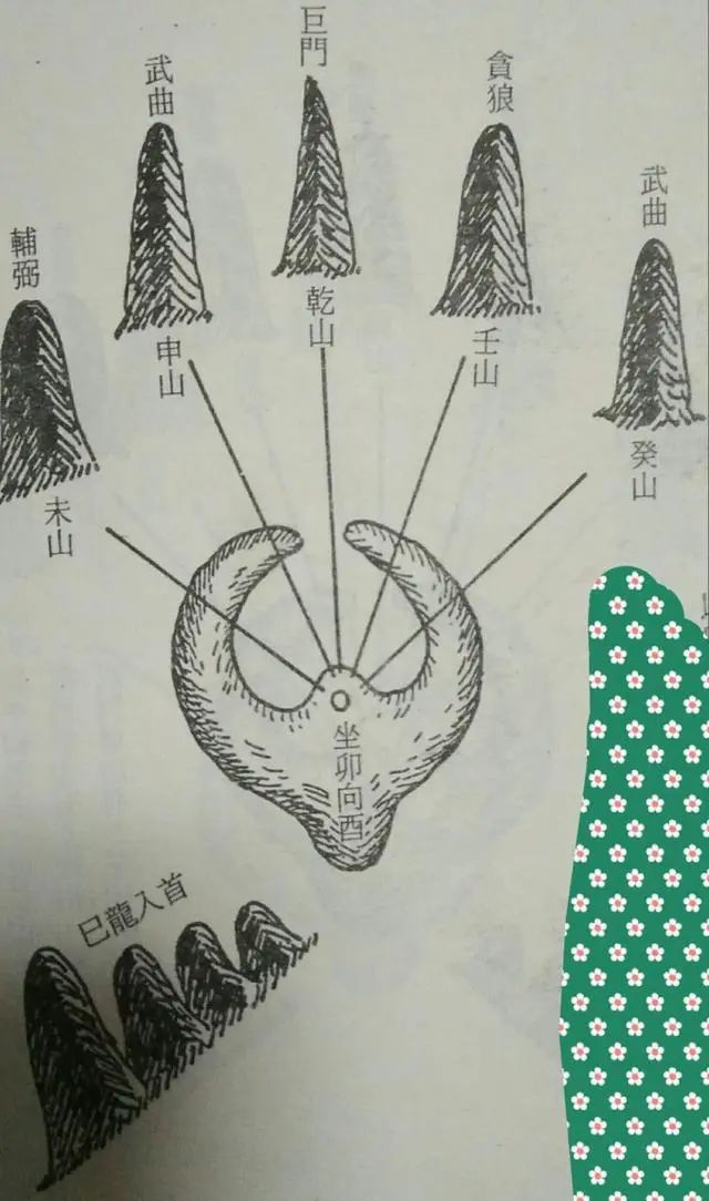 九星吊山法图片