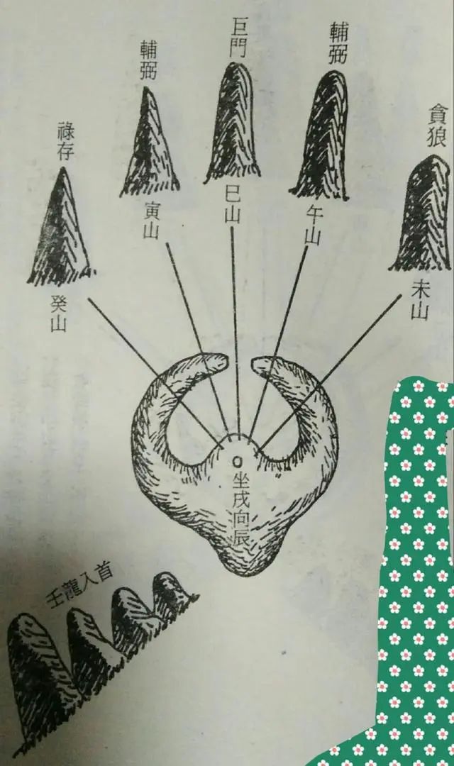 九星吊山法图片