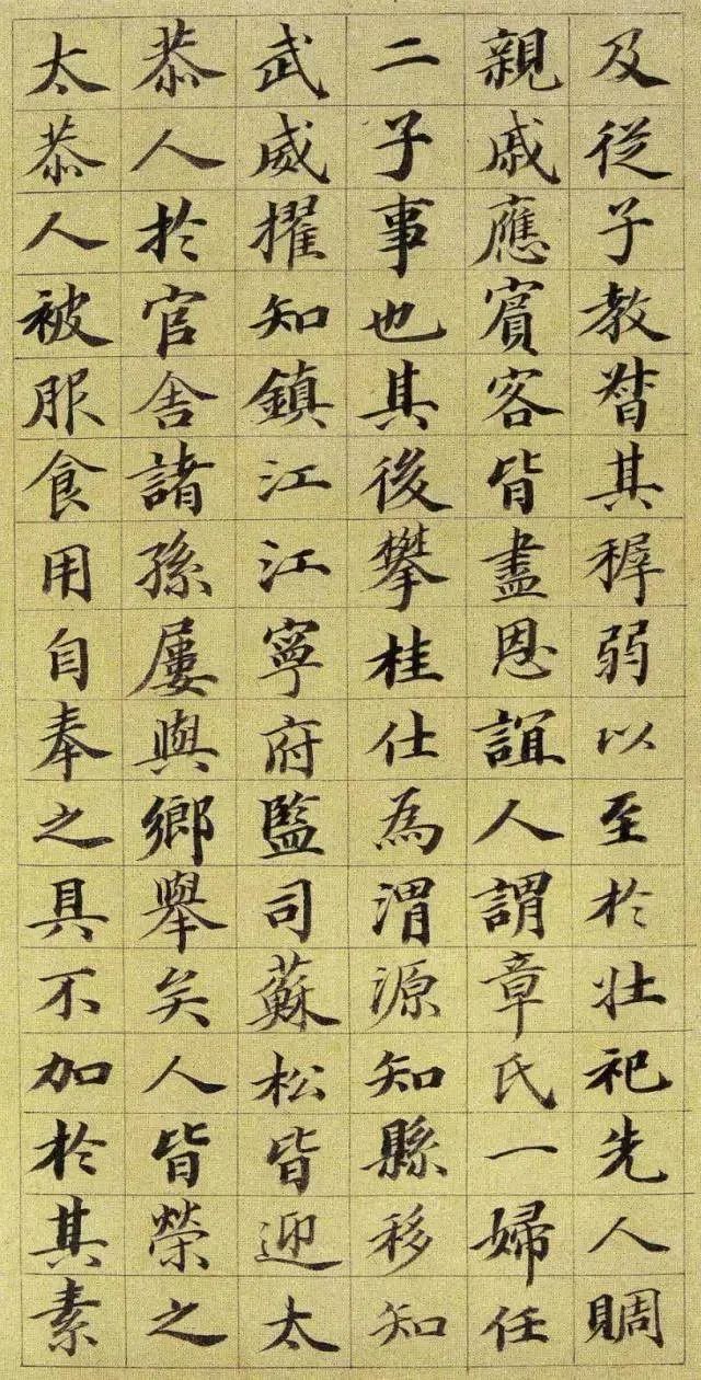 王文治小楷《王夢樓楷書冊》5. 高塏楷書《滕王閣序》(局部)4.