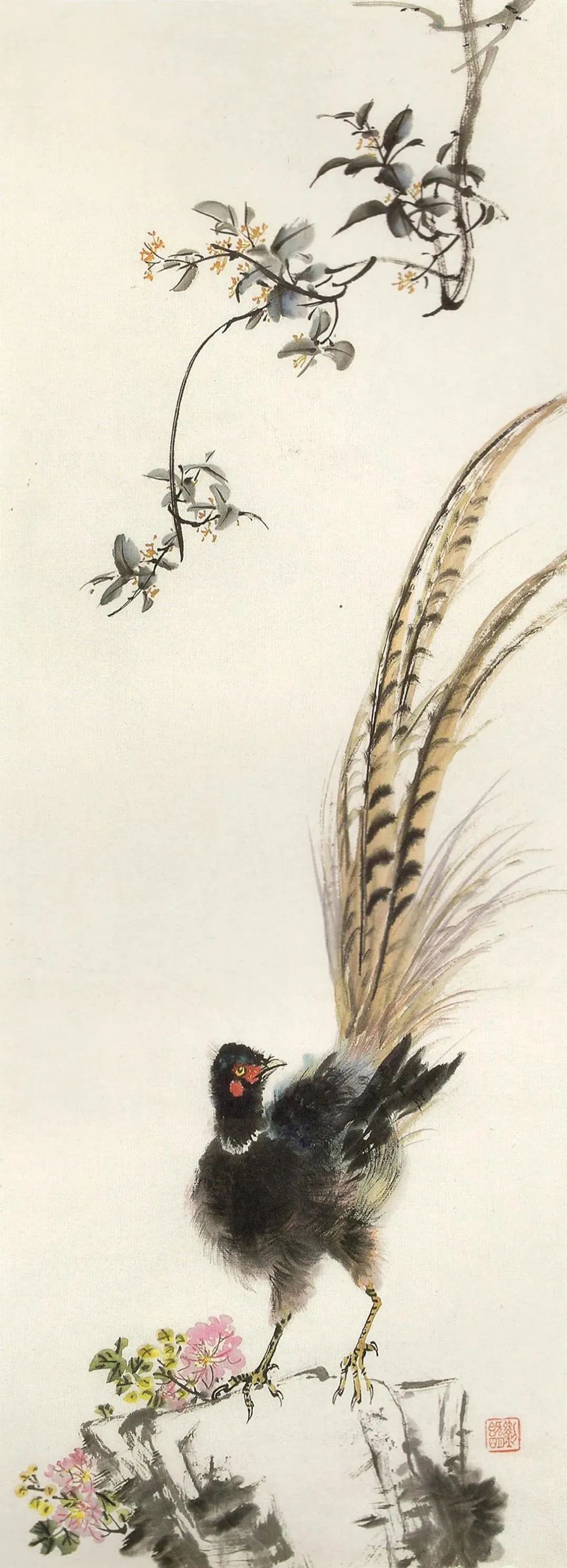 这花鸟画真清爽极富天趣