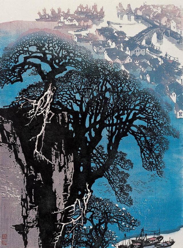 风景版画诗意浓郁精妙绝伦