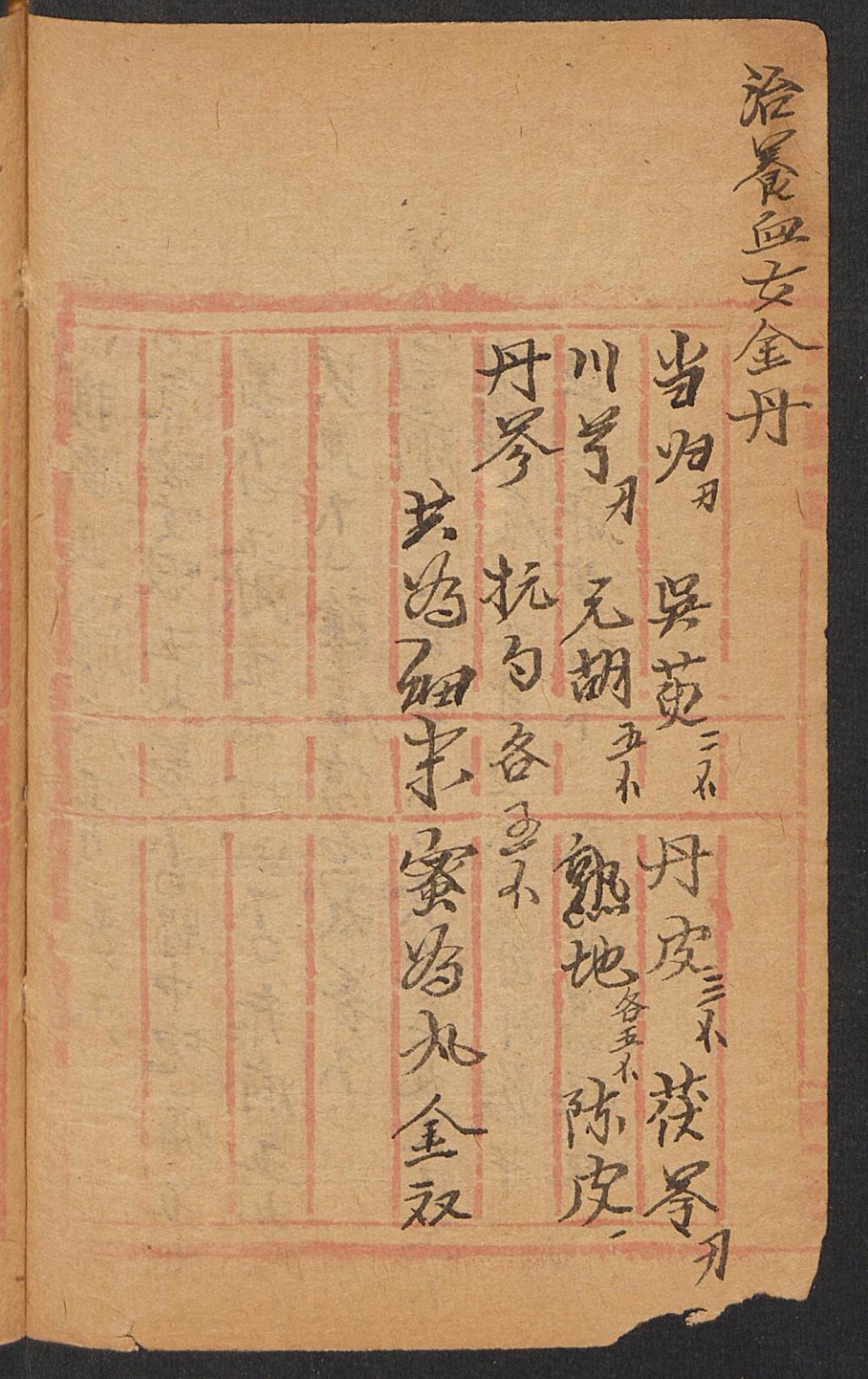 民间中医古方抄本搜集整理之本立堂验方记择