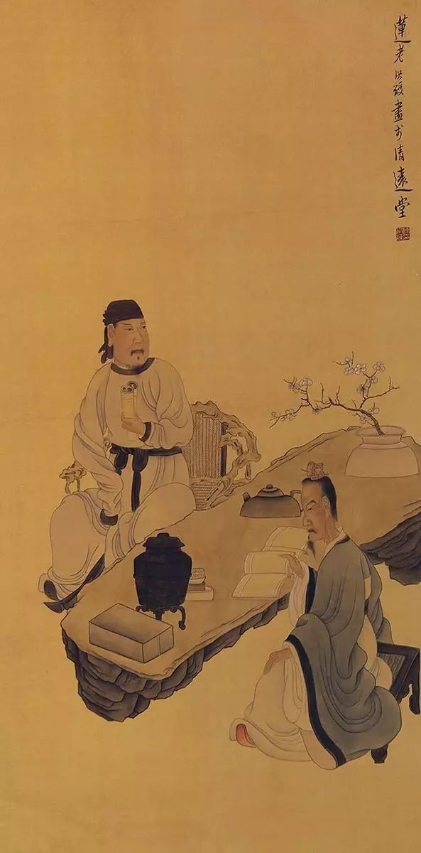 清代著名画家张庚评价他的画兼有李公麟,赵子昂之妙,设色学吴道子法