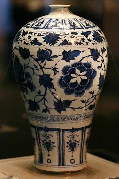 馆藏元青花瓷器细赏领悟后提升收藏眼力