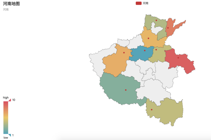 區縣地圖# # 商丘地圖 數據為商丘市下的區縣map3 = map(商丘地圖,