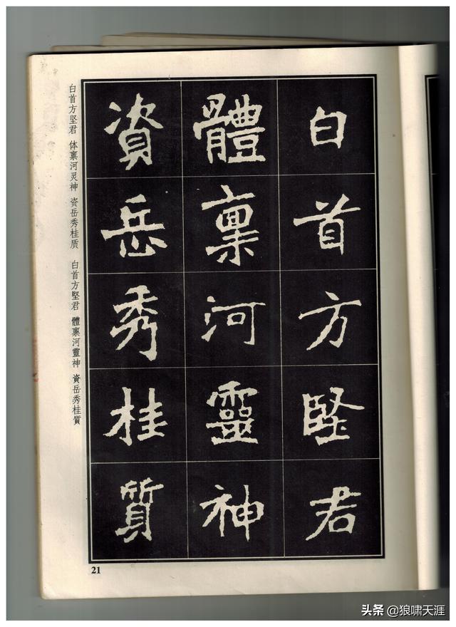 绝对干货魏碑第一之张猛龙碑修正版高清大图1230张图