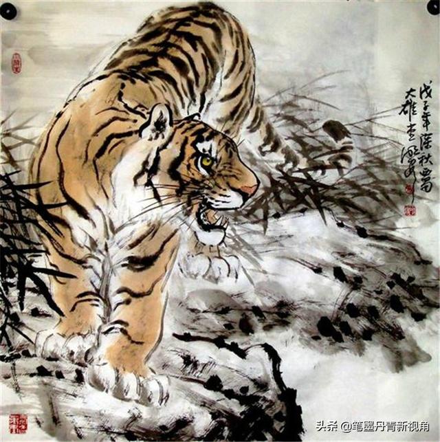 40幅写意虎一次看个够周明安