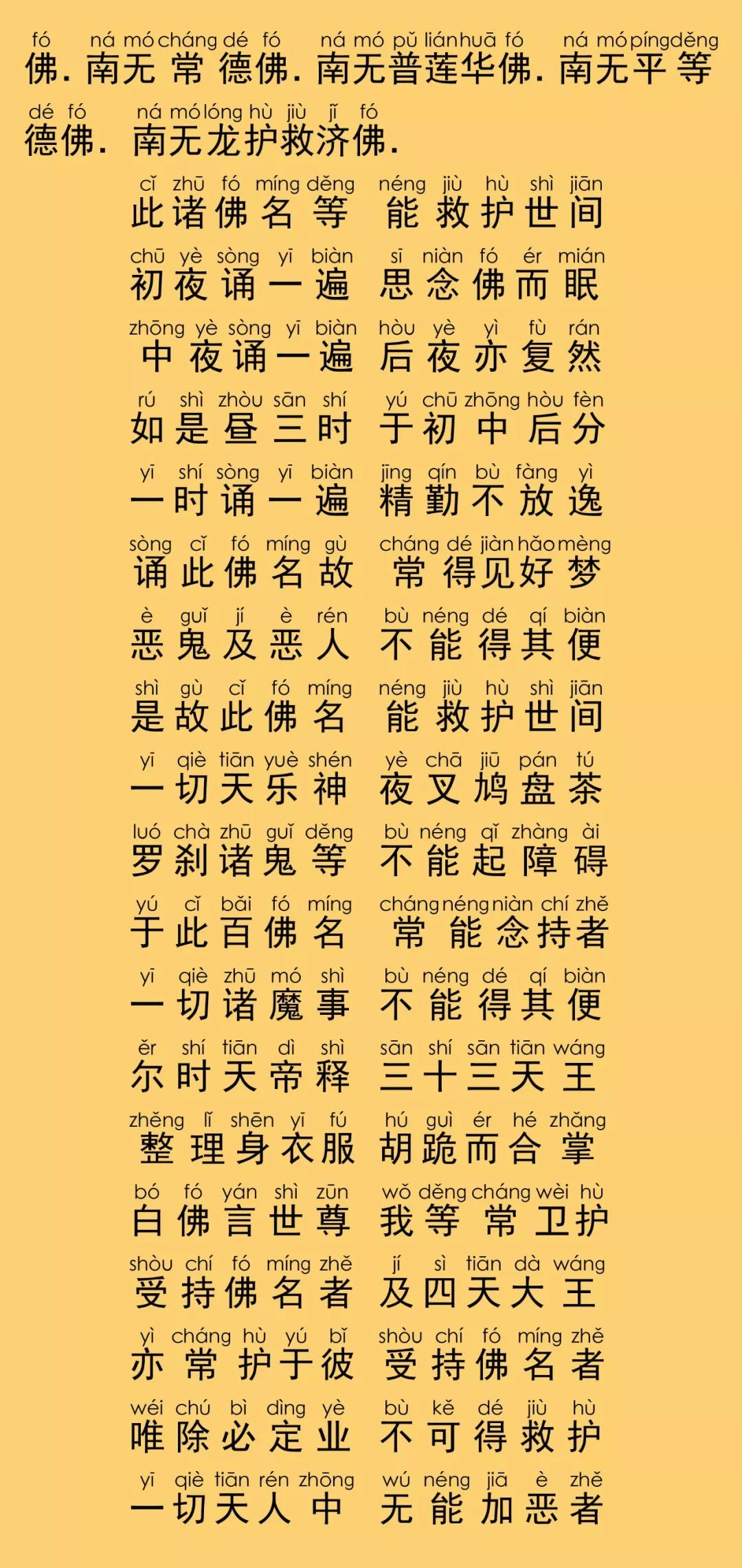 佛教经文大全图片