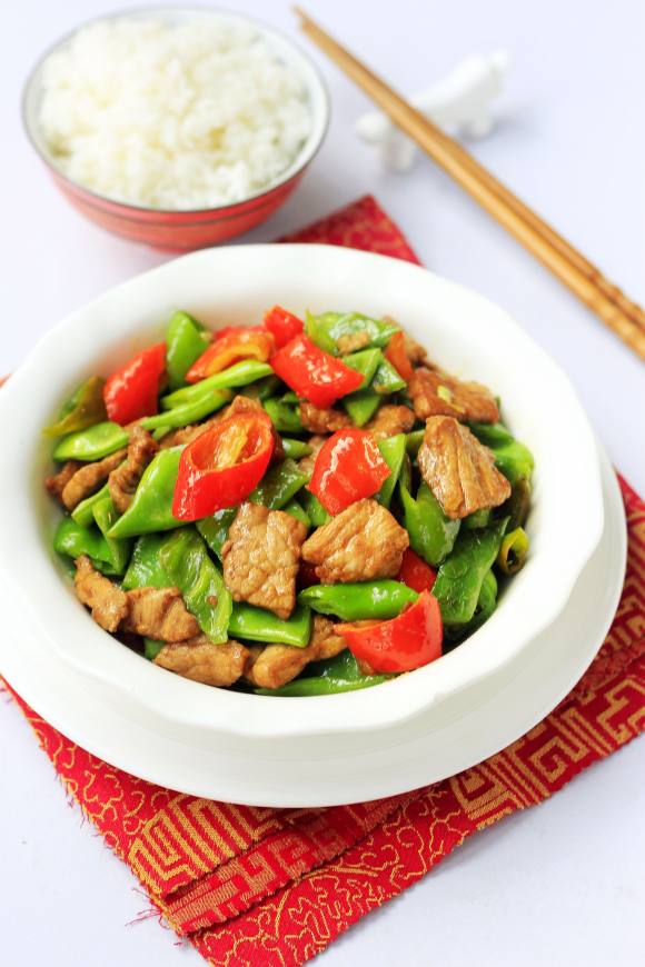 扁豆炒肉的家常做法