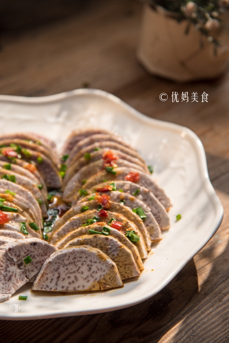 清蒸葱油槟榔芋的家常做法