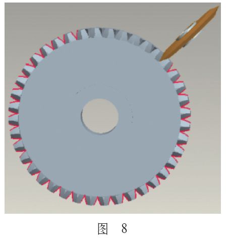 盘状锉齿齿轮倒棱刀