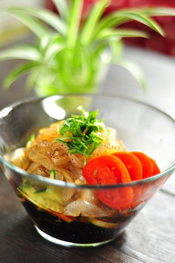 捞汁海蜇的家常做法