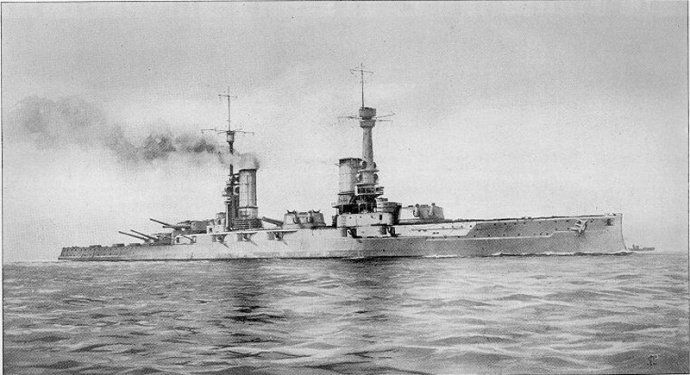 一战中德国建造的3类14级战列舰