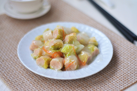 年夜饭菜谱推荐虾仁酿大白菜的家常做法