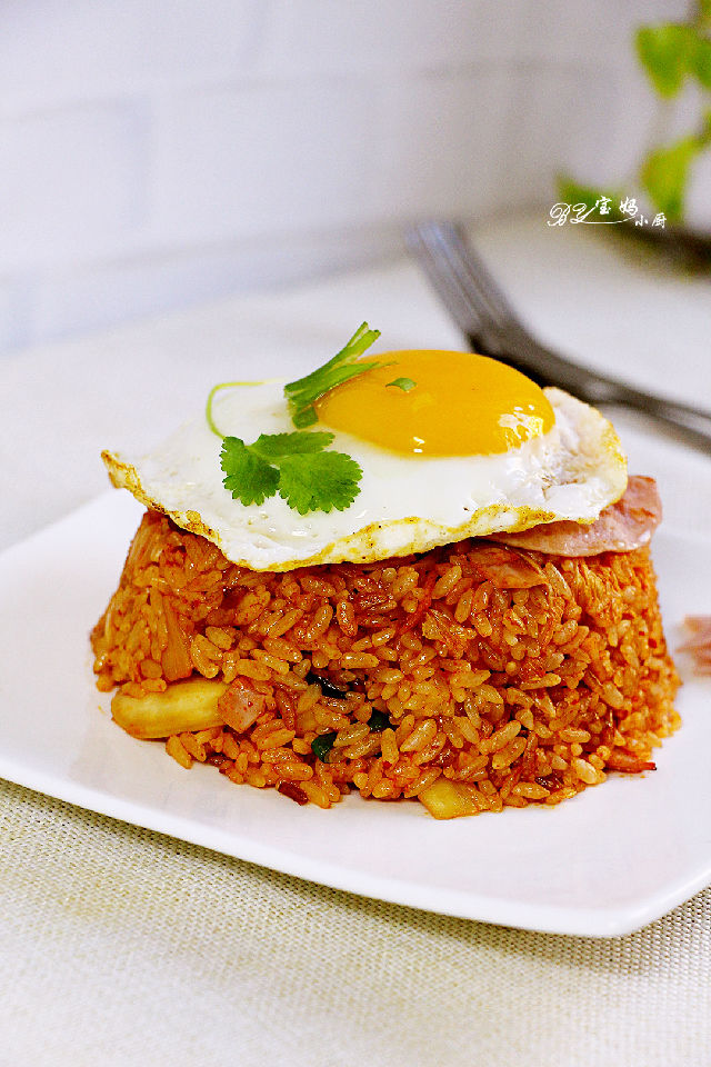 韩式泡菜炒饭的家常做法