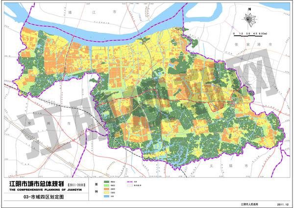 江阴市城市总体规划20112030