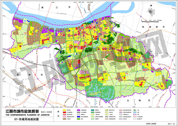 江阴市城市总体规划20112030
