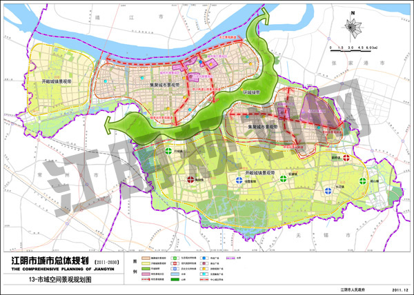 2021年江阴城西规划图图片