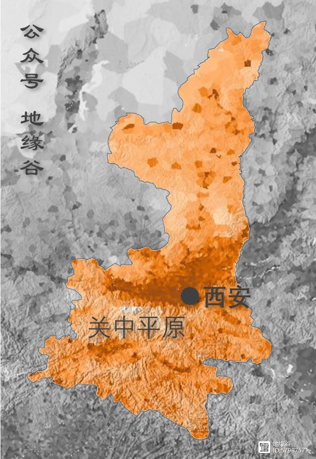 原为什么陕西看起来像三个省2946字l地缘谷
