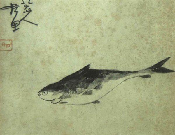 朱耷画鱼