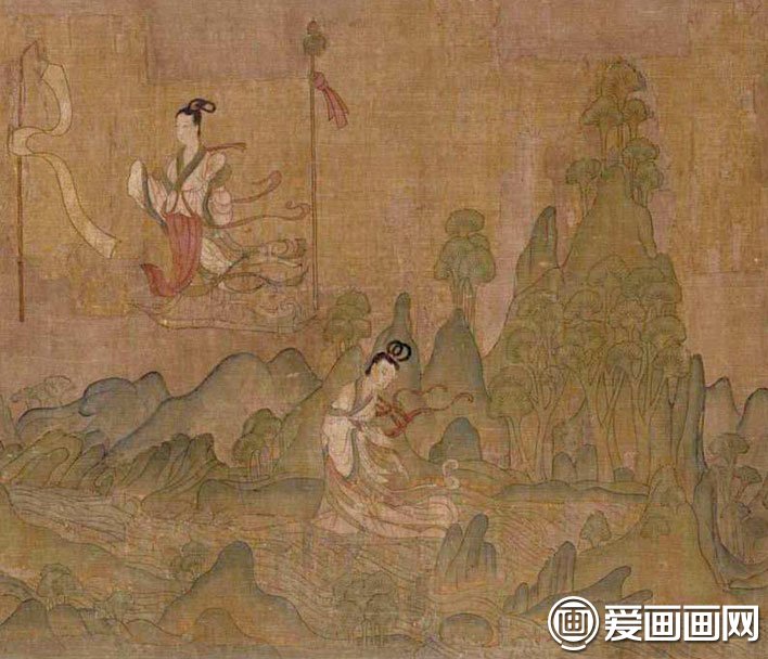 顾恺之洛神赋图传世名画洛神赋图赏析全卷高清大图赏析