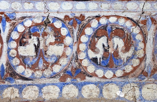 源于波斯的对马联珠纹-莫高窟第277窟-隋