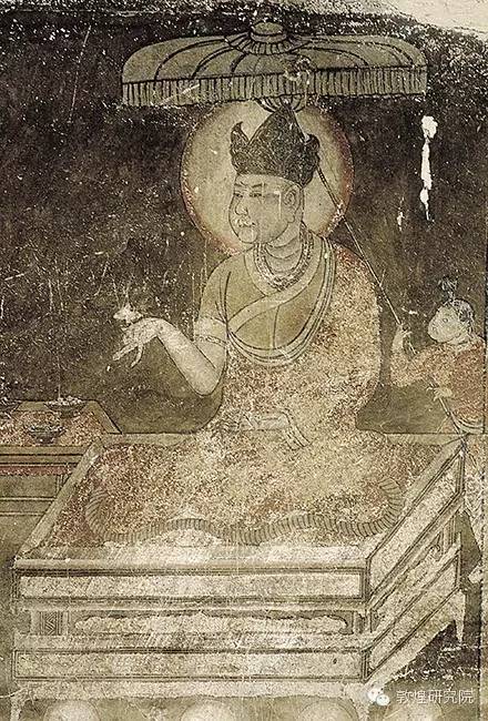 西夏国师智海供养像-榆林窟第29窟