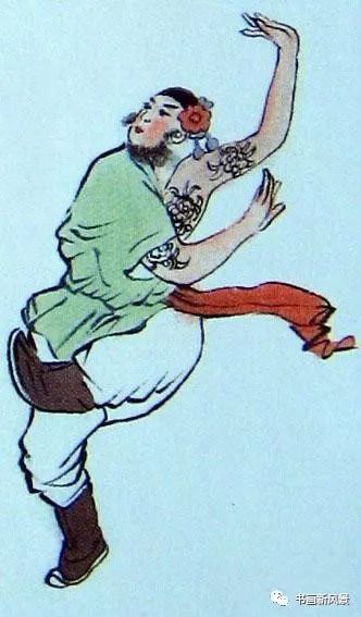 《水浒传》中的梁山好汉简直就是"花团锦簇"——杨雄"鬓边爱插芙蓉花"