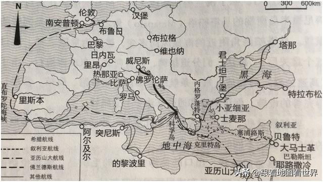 威尼斯商人地图