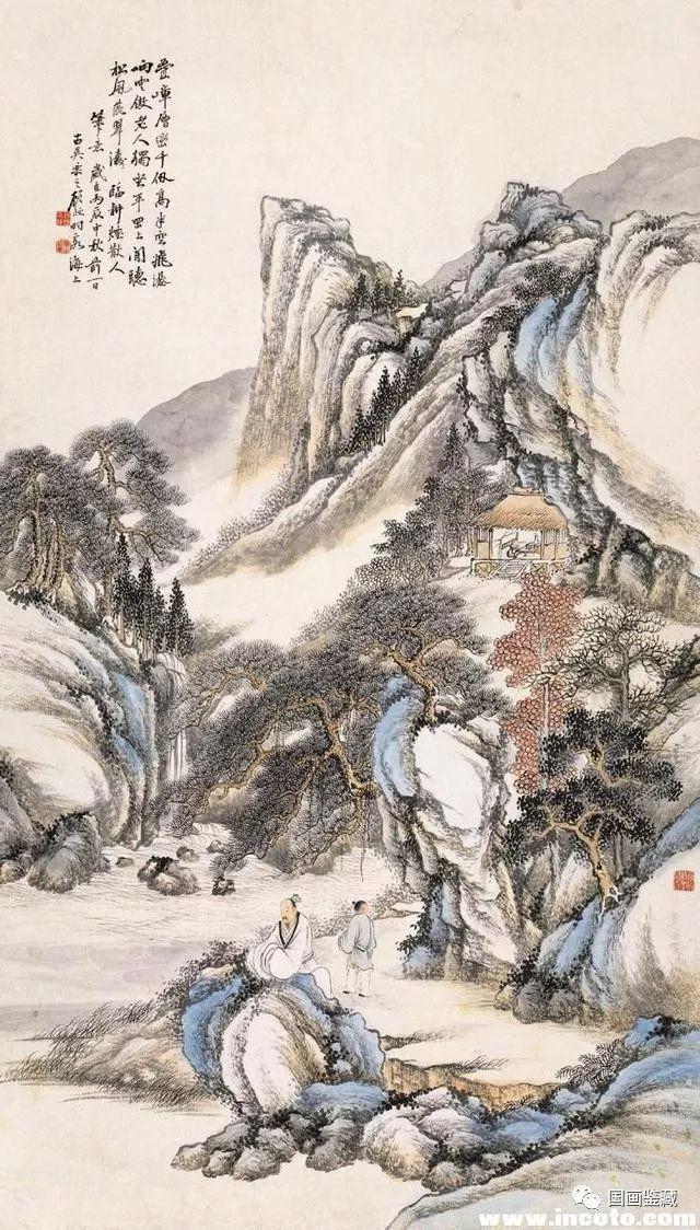 国画名家精品山水画100幅