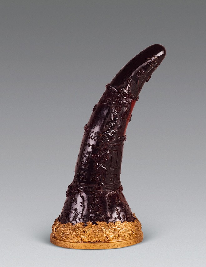 精美的犀牛角艺术