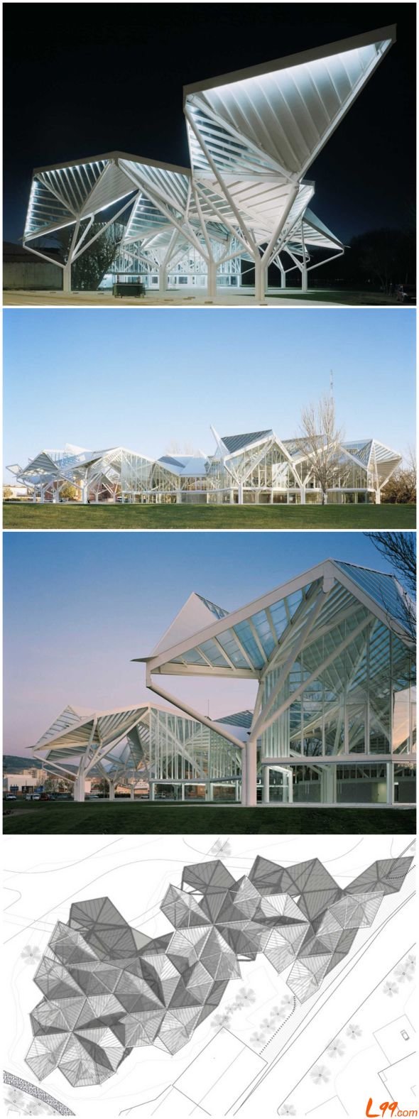 世界上最惊人的15个"折纸建筑"设计在哪 | 创意 建筑设计 | 随笔