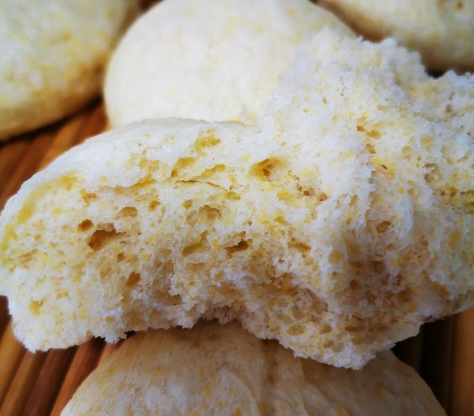 步骤图玉米碴玉米面馒头的做法玉米碴玉米面馒头的做法步骤馒头下厨房