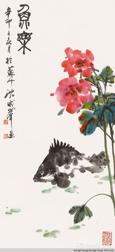 沈威峰花鸟作品欣赏五