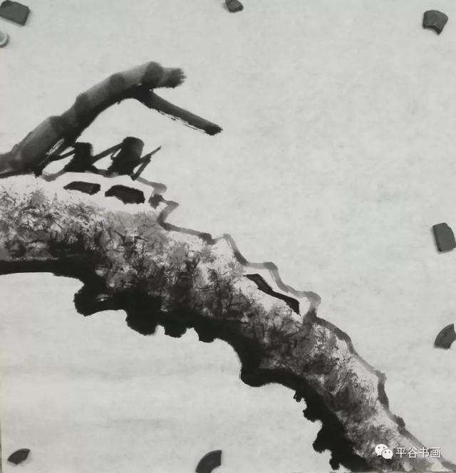 斗方梅花双勾详细讲解图谱上