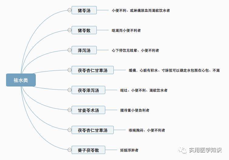 傷寒論類方思維導圖版